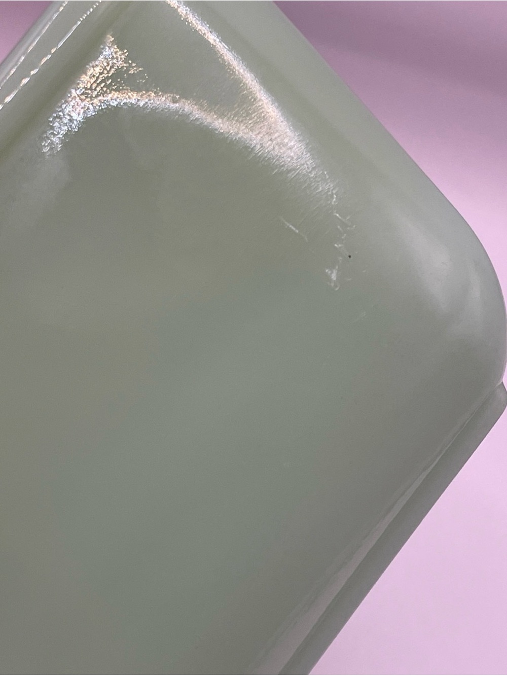 Vintage Anchor Hocking Fire King Jadeite Philbe Refrigerator Dish w/ Lid - Picture 13 of 14